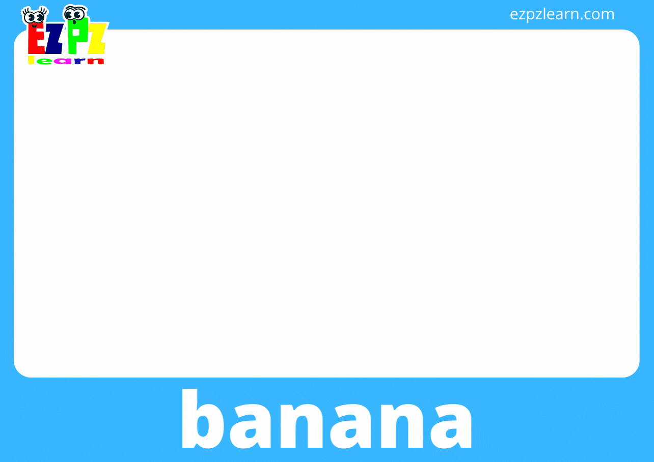 Animated Fruit Flashcards Free to Use Online English Language Vocabulary for Kids